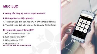 HDSD PTXT Smart OTP KHCN - BAC A BANK screenshot 3