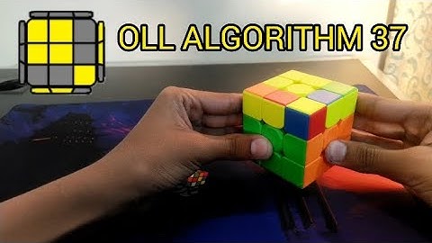 OLL ALGORITHM 37 IN 3X3X3 CUBE WITH FINGER TRICKS