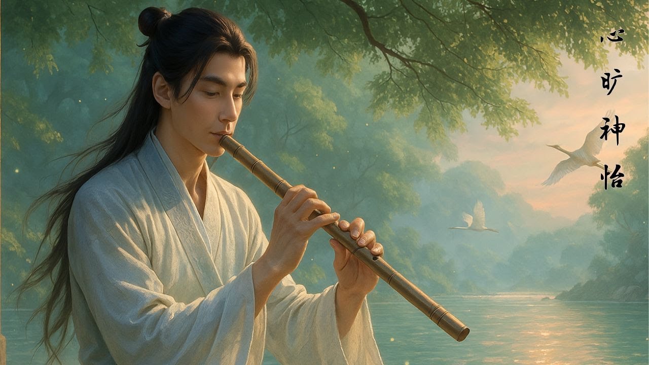 Relaxing Bamboo & Dizi Flutes with Erhu for Calm, Clarity & Healing
