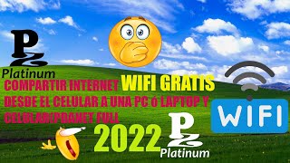 COMPARTIR INTERNET WIFI DESDE EL CELULAR A UNA PC ó LAPTOP Y CELULAR (PDANET FULL 2022)