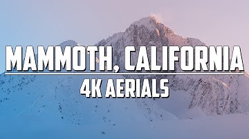 DJI Mavic Pro Flying in the Snow, Mammoth California, 4K