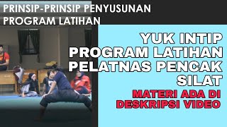 Pencak Silat Training - Cara membuat program latihan TC
