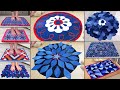 10 How to Make  Doormat Making !! Jeans Clothe Reuse Room Decor Ideas || DIY Doormat