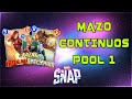 MAZO CONTINUOS | POOL 1| NIVEL DE COLECCIÓN 82 - 214 | PRINCIPIANTES| MARVEL SNAP