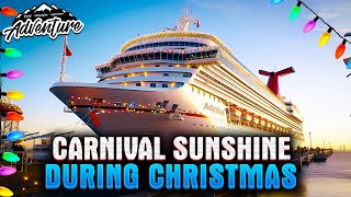 Carnival Sunshine at Christmas