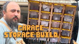 Cheap DIY Wall Storage Rack Build