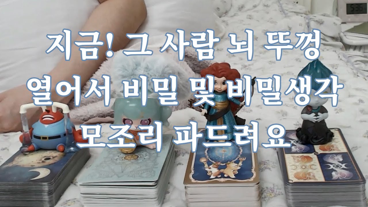 타로- 그 사람의 나를 향한 비밀생각, 비밀 머리뚜껑 열어 모조리 다 캐드려요~! (애매한 사이, 썸, 커플, 재회등)