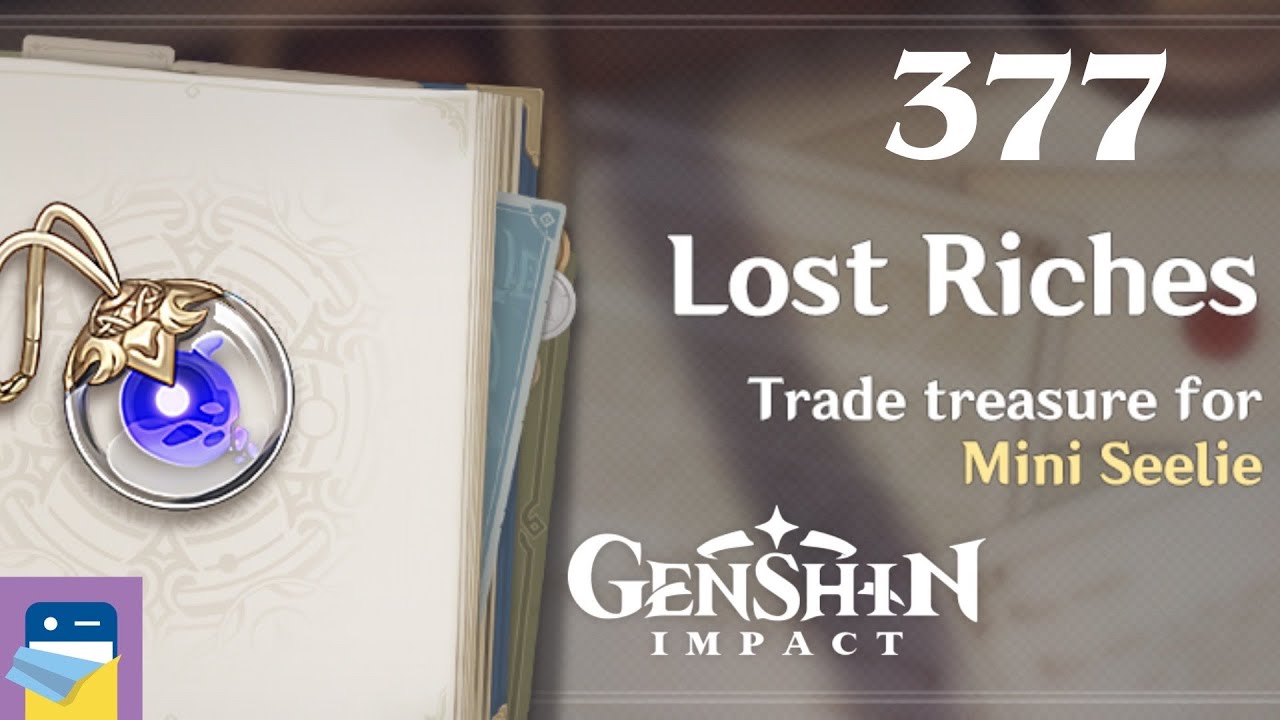 Genshin Impact - Lost Riches Event - Inazuma - Part 377 By Mihoyo Walkthrough