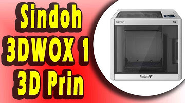 Sindoh 3DWOX 1 3D Printer- WiFi Heatable Metal Flex Bed
