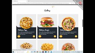 I've developed a Burger Point website using HTML, CSS, and JavaScript