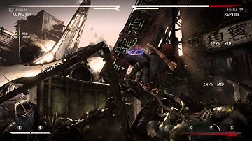 MKX: Kung Jin Shaolin 37% Corner Combo 1 Meter