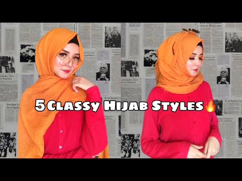 5 classy Hijab Styles