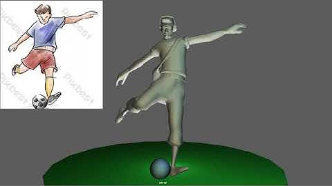 ball obstacle and pendulum animation with poses