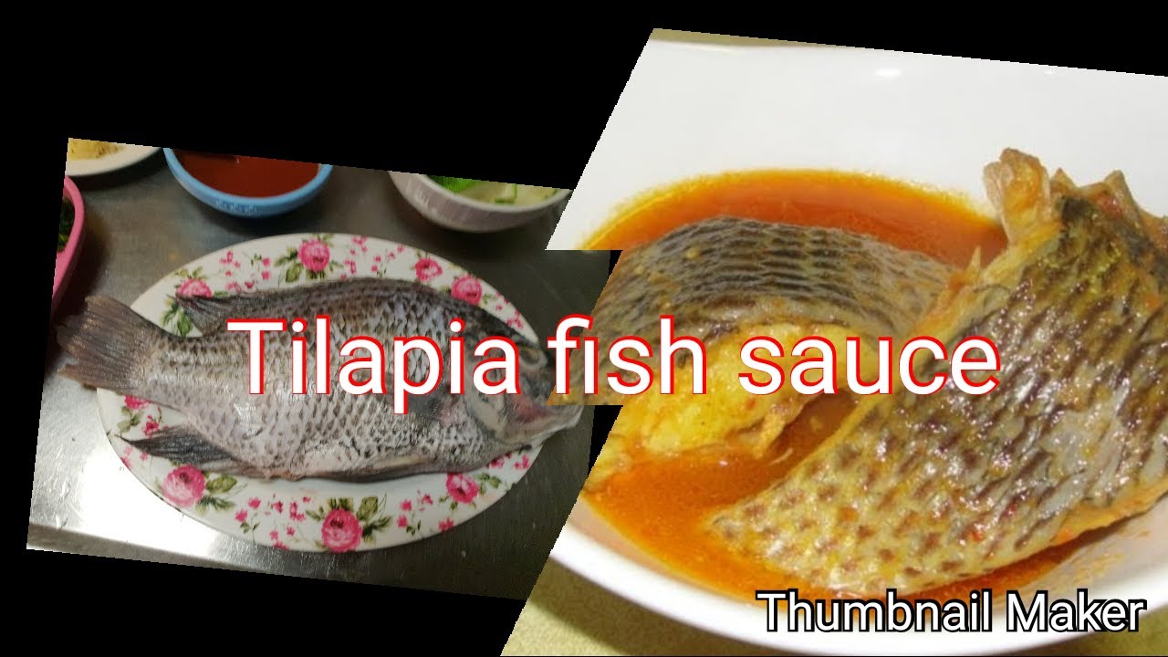 Tilapia fish sauce part 1 YouTube