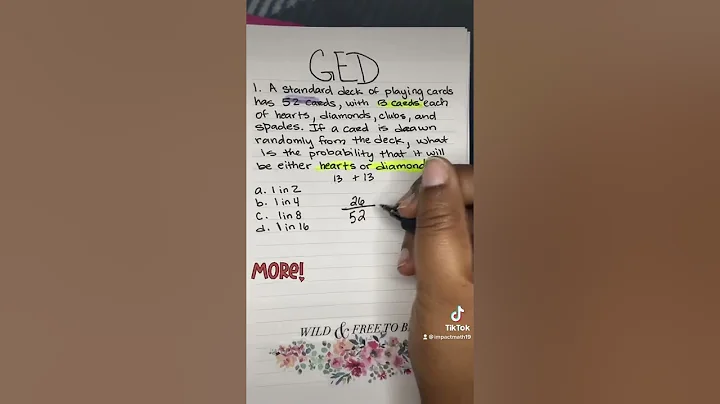 GED Math Probability