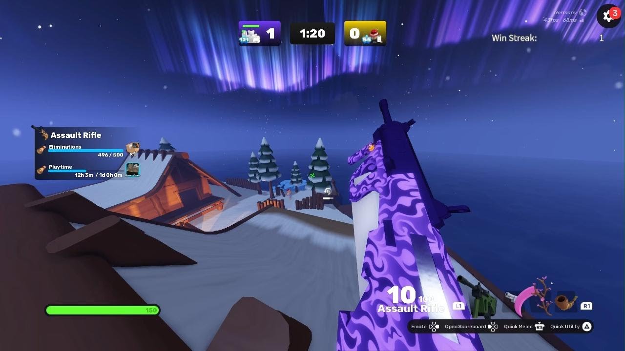 Roblox rivals cerchiamo di prendere il gold assault refile giorno 3