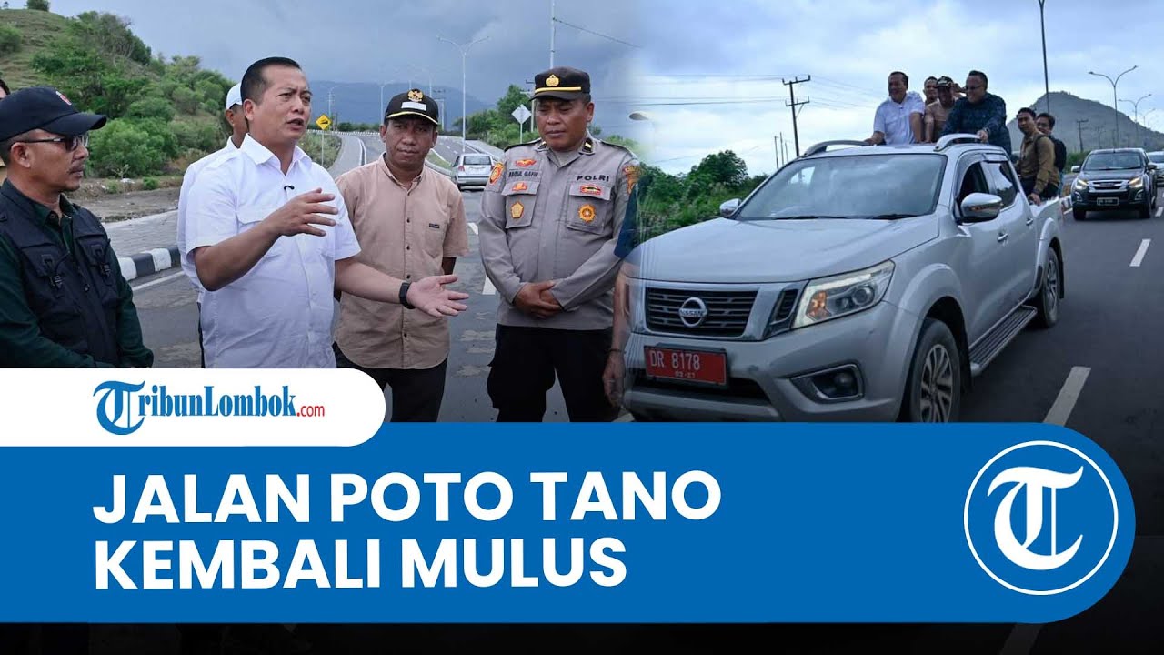 Jalan Pototano Kembali Mulus, Gubernur Iqbal Ingatkan Warga Jaga Kebersihan Drainase