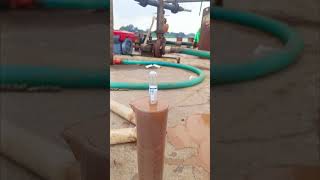 Bentonite test for pile. #civilengineering #shorts