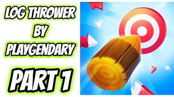 Log Thrower By Playgendary Limited All Levels Gameplay Walkthrough | (IOS - Android)