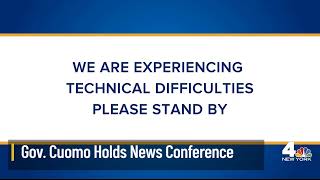 NY Gov. Cuomo Holds News Conference