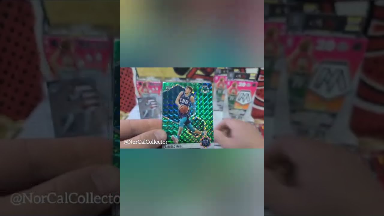 Pulled $50+ LaMelo Ball Green Prizm! ➡️ Walmart Mosaic 🏀 Blaster!