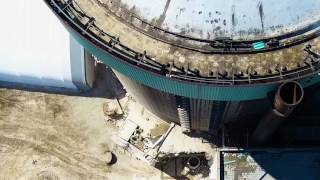 Manafort: Zion Solutions Power Plant Exhaust Stack Demolition