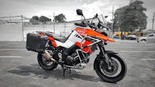 suzuki v strom 1050 XT  รถปี 22 จด 23 สอบถามเพิ่มเติม เบอร์&ไลน์ 0979580058 เซลล์หยก รายละเอียด 👇