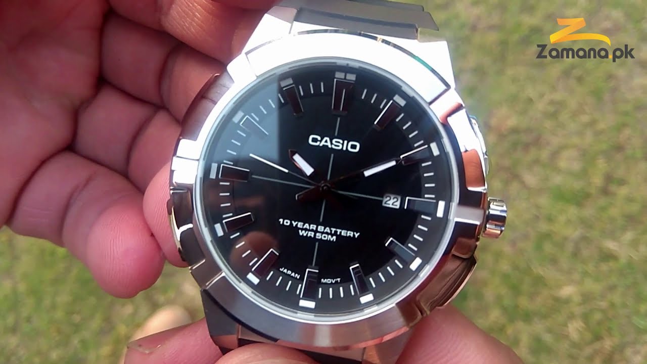 Casio MTP E172 1AVDF - YouTube