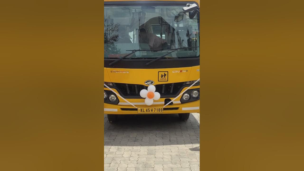 DELIVERED CRUZIO 31 STR SCHOOL BUS THRISSUR... 🥰🥰 YouTube