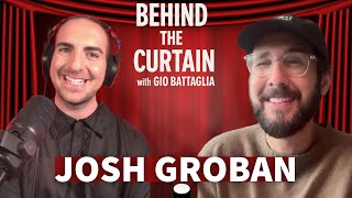 Josh Groban talks CINEMATIC CMAC tour stop 25 years in music Behind the Curtain