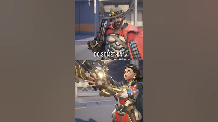 NEW Illari and Cassidy interaction - Overwatch 2