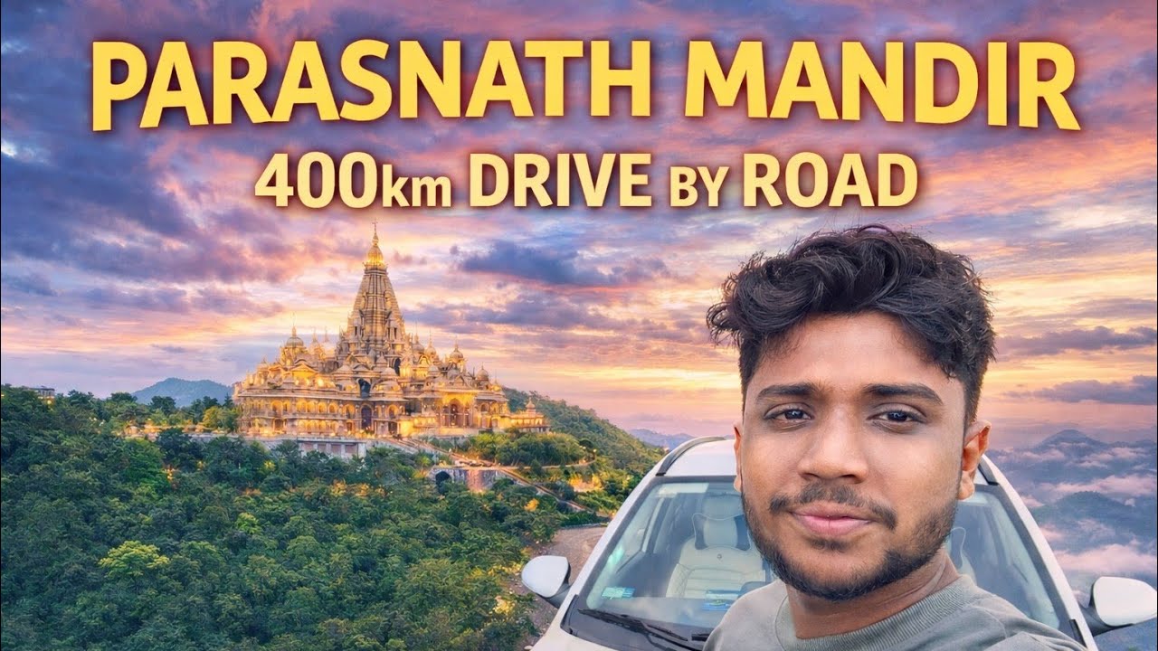 Maja aa gya tracking kar ke 😀||parasnath hill by road 🛣️