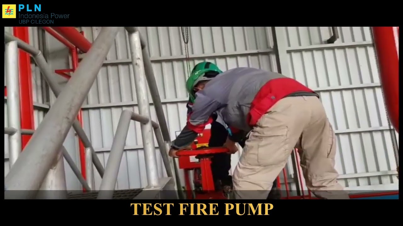 TEST FIRE FIGHTING SYSTEM