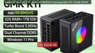GMKtec Mini PC K11 AMD R9 8945HS Gaming Mini PC 32GB DDR5 1TB ... — Hot Deal 2026 | Limited Offer!