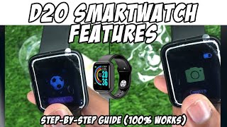 Exploring the Amazing Features of the D20 Smart Watch | D20 Smart Watch Features