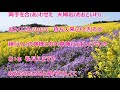 花の路・花の時/可愛ゆみ カラオケ