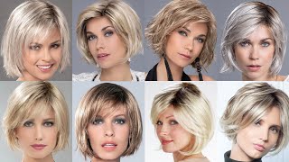 Outstanding Stacked Bob Haircuts With Bangs Trending Short Hair Hairstyles over 40