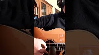 Video thumbnail of "Alba Chiara - Vasco Rossi ( chitarra acustica )"
