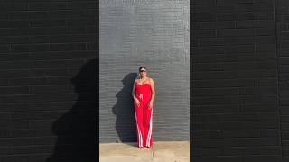 Tall Girl Style Inspo🔥 4 Ways to Style Red Sweatpants Outfit Idea | HeightandHeel