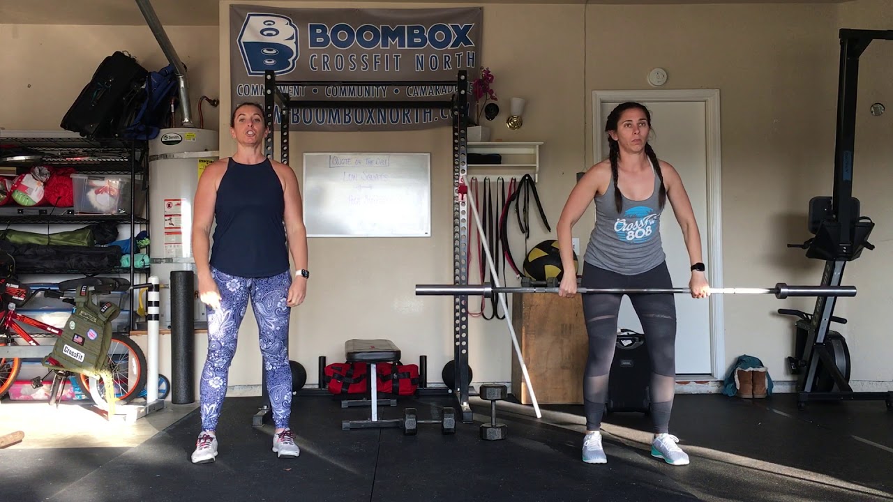 Boombox CrossFit North Whiteboard Wednesday 4/21/2020 YouTube