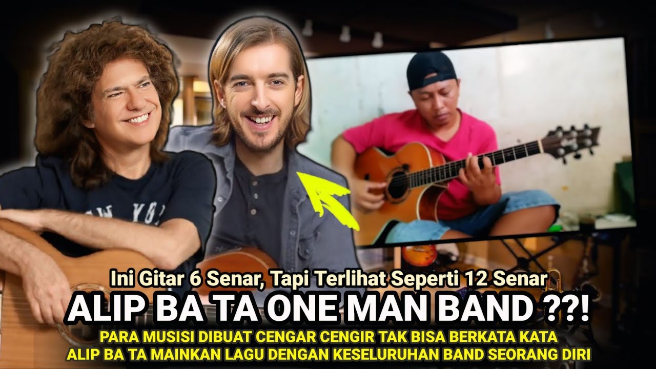SUPER AKURAT❗ALIP BA TA MAMPU MELIBAS LAGU FULL BAND HANYA DENGAN AKUSTIK SEORANG DIRI
