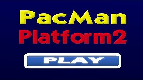 My childhood games #57: PacMan Platform 2 (All Pellets & Fruits Collected; No Lives Lost)
