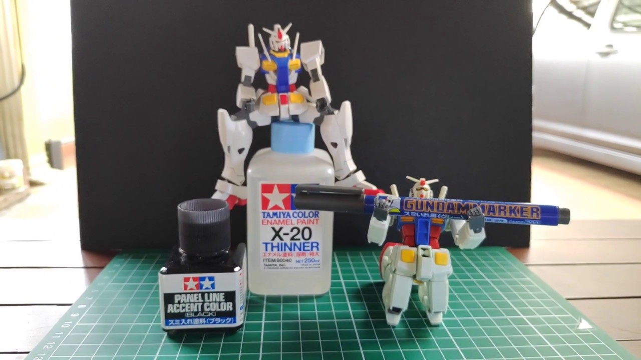 How to Panel Line Your Gunpla (Beginner Builder) YouTube