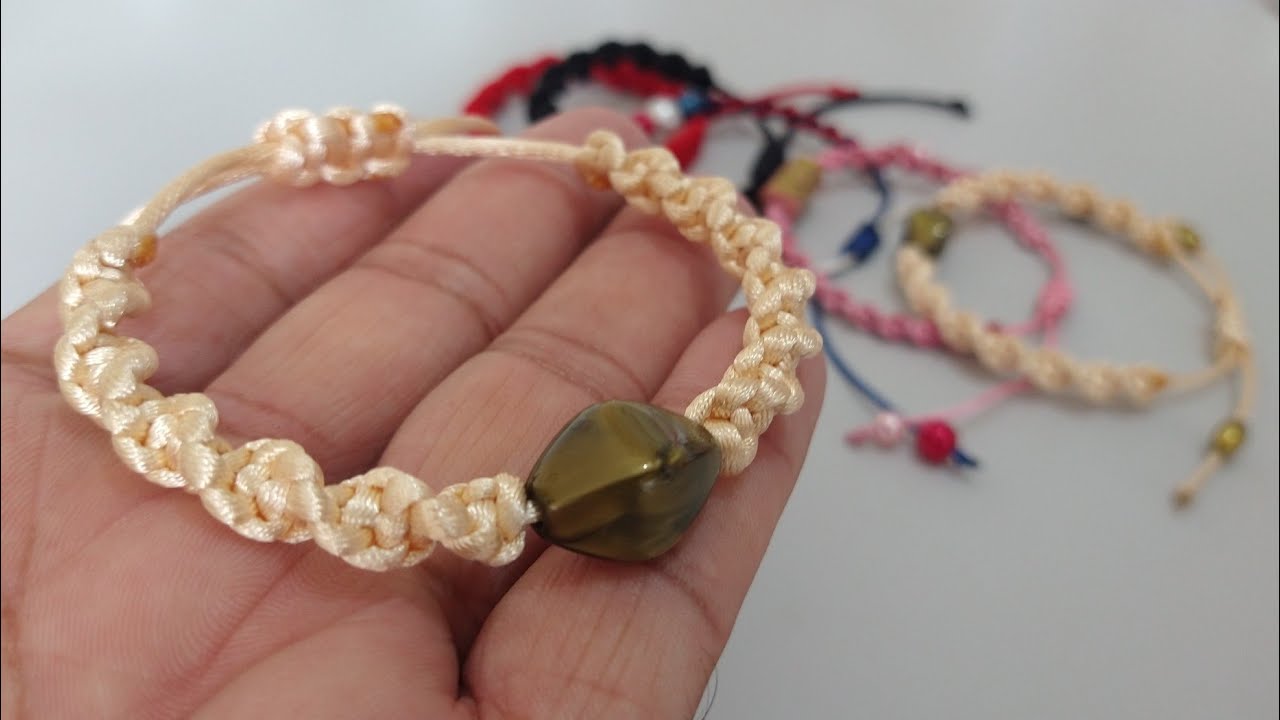 PULSEIRA em MACRAMÊ ESPIRAL | Ponto DNA | Cicero Alencar