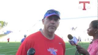 LA Tech Offensive Coordinator Tony Petersen on First Spring Practice