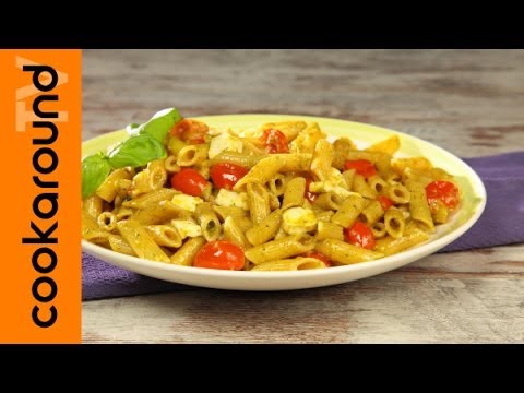 Video: Insalata Di Pomodorini Con Salsa Al Pesto