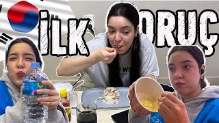 KORE'YE RAMAZAN GELDİ!🌙 |🍲 Sahur ve İftarda Ne Yiyorum ?| Aksilikler Bitmedi😭