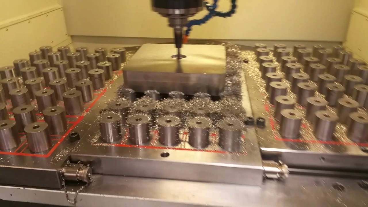 High speed milling 200 inch/minute stainless steel YouTube