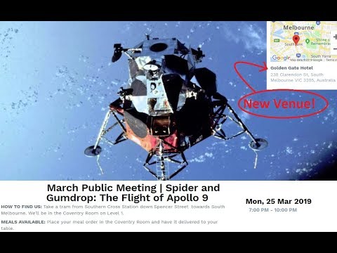 Live Stream: March 2019 Meeting - New venue