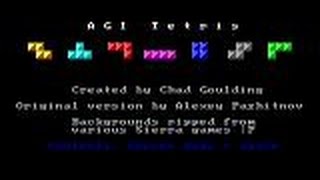 AGI Tetris (MS-DOS)